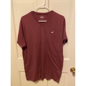 Hollister Maroon XL T-Shirt